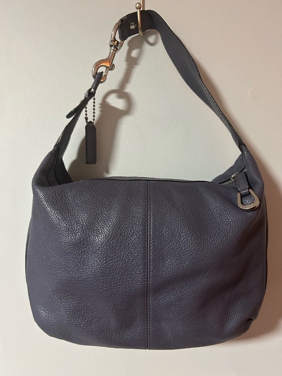 Coach Handbags - Coach Avery small hobo bag in purple pebbled leather EUC